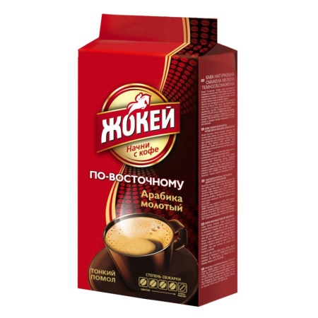 Кофе Жокей по-восточному Мол в/с 250гр стаб/б