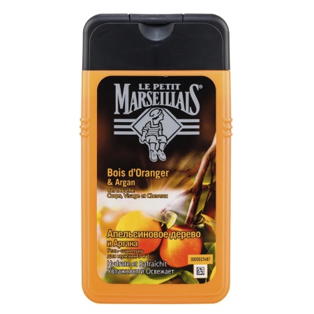Гель д/душа Marseillais Апельсиновое Дерево и Аргана 250мл фл