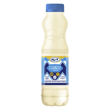 Продукт Молокосодержащий Славянка Сгущенка с Сахаром 1000гр п/б