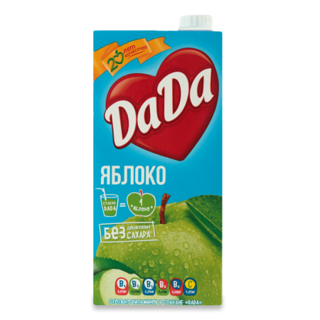 Нектар да-да из Яблок Осв 1,9л Кбл