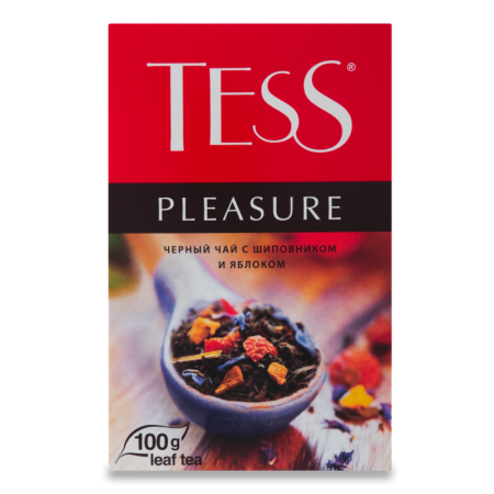 ЧАЙ TESS PLEASURE ЧЕРН ШИПОВНИК/ЯБЛОКО 100ГР КОР
