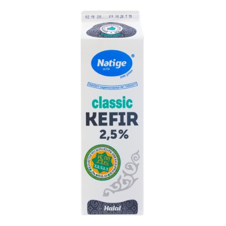 Кефир 2.5% Classic Nәtige т/п 900г