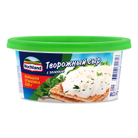 Сыр Творожный Hochland с Зеленью 220гр Конт