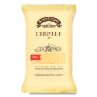 Сыр 50% Полутвердый Сливочный брест-литовск м/у 500г