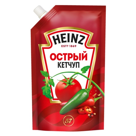 Кетчуп Heinz Острый 320гр д/п