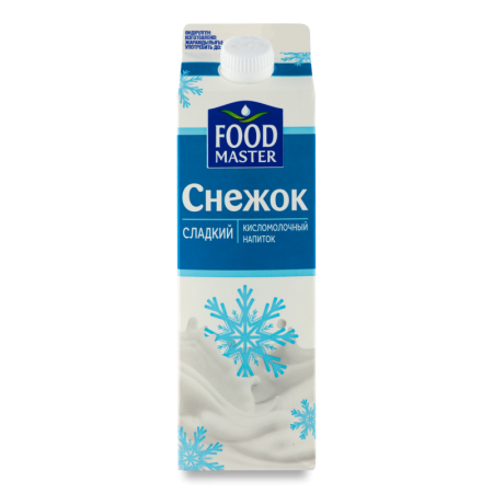 Напиток Кисломолочный 2% Сладкий Снежок Food Master т/п 900г