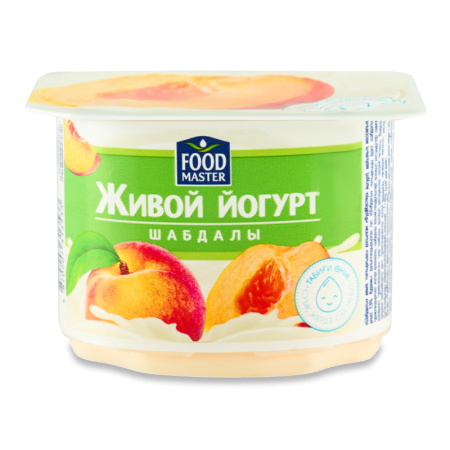 Йогурт 1.5% Персик Foodmaster ст 110г