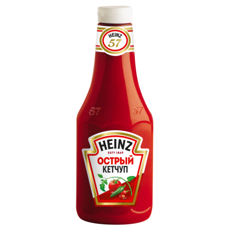 Кетчуп Heinz Острый 800гр п/б
