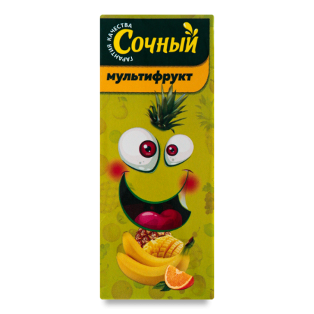 Сок Сочный Мультифрукт 0,2л тт/б