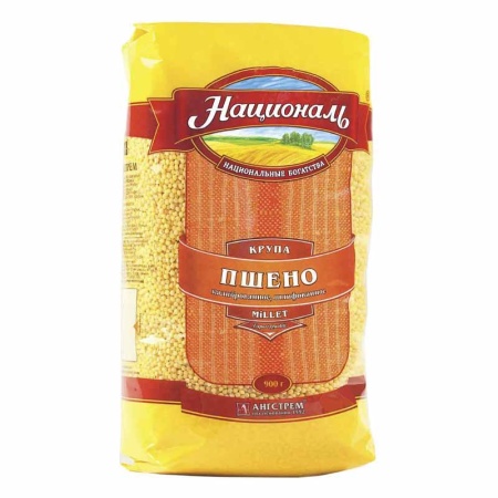 Пшено Националь Калиброванное Шлифованное 900гр п/п Пшено Националь Калиброванное Шлифованное 900гр п/п