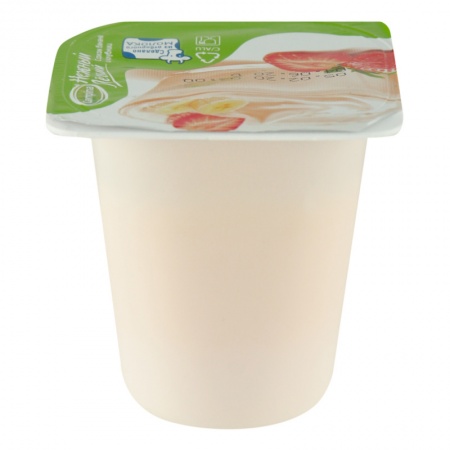 Продукт Йогуртный 0.1% Пастеризованный с Соком Банана и Клубники Лёгкий Нежный Campina ст 95г