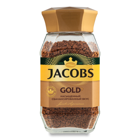 Кофе Натуральный Растворимый Сублимированный Gold Jacobs с/б 95г
