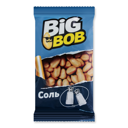 Арахис Отборный Жареный Соленый Big Bob м/у 110г