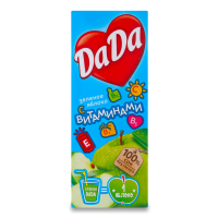 Сок Dada Осветленный Зеленое Яблоко 200мл Tba