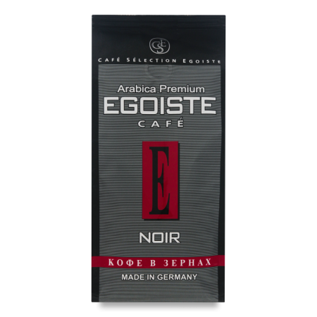 Кофе Натуральный Жареный в Зернах Noir Egoiste Cafe м/у 250г