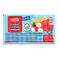 Палочки Крабовые Замороженные Halal Vici в/у 200г