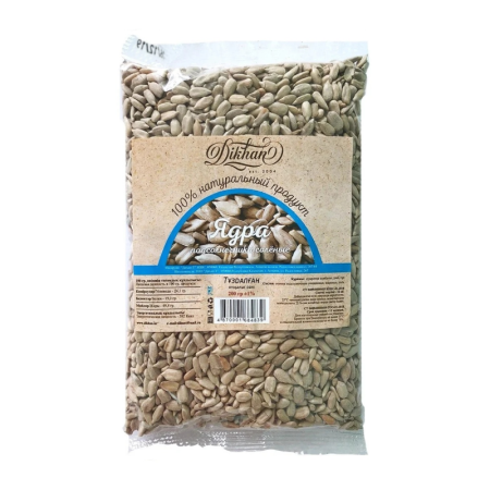 Ядра Дихан Подсолнечника Жареные Соленые 200гр п/п