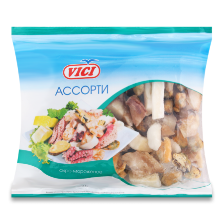 Ассорти из Морепродуктов Замороженное Vici с/м м/у 400г