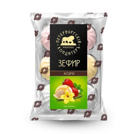 Зефир Петербургский Кондитеръ Ассорти 310гр фл/п