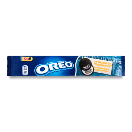 Печенье с Какао и Кремовой Начинкой Ванильного Вкуса Oreo м/у 95г