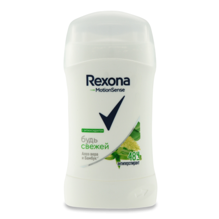 антиперспирант-карандаш Алоэ Вера и Бамбук Rexona 40мл