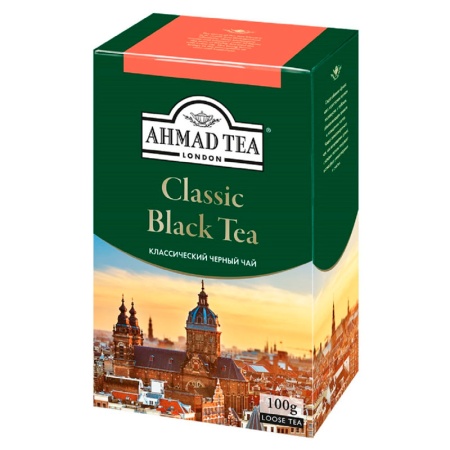 Чай Ahmad Tea Classic Черн Лист 100гр Кор