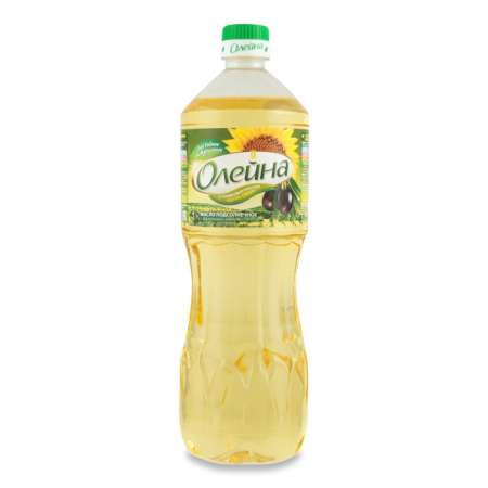 Масло Подсолнечное с Добавлением Оливкового Масла Олейна п/бут 1л