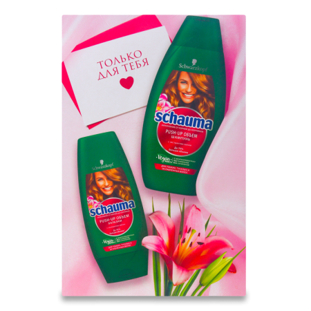 Набор Schwarzkopf Шампунь Schauma Экстрак лилии+бальзам Schauma Экстрак Лилии Кор