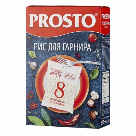 Рис Prosto Для Гарнира 500гр Кор