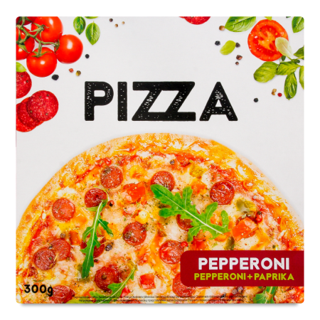 Пицца pepperoni+paprika Prosciutto Vici к/у 300г