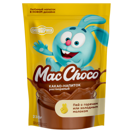 Какао Macchoco Растворимый 235гр стаб/б