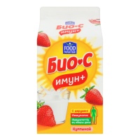 Биойогурт Питьевой Foodmaster био-с Клубника 2,9% 450мл Trx Биойогурт Питьевой Foodmaster био-с Клубника 2,9% 450мл Trx