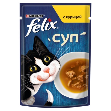 Суп Purina Felix с Курицей 48гр Саше