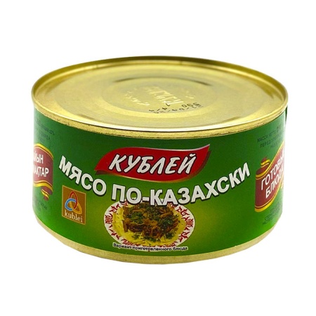 Мясо по-казахски Кублей Готовые Блюда 290гр ж/б