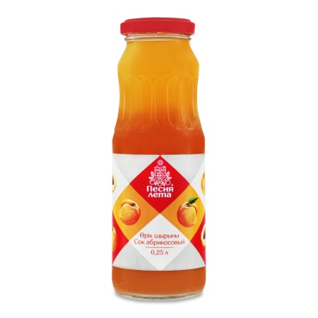 Сок Абрикосовый Песня Лета с/бут 0.25л