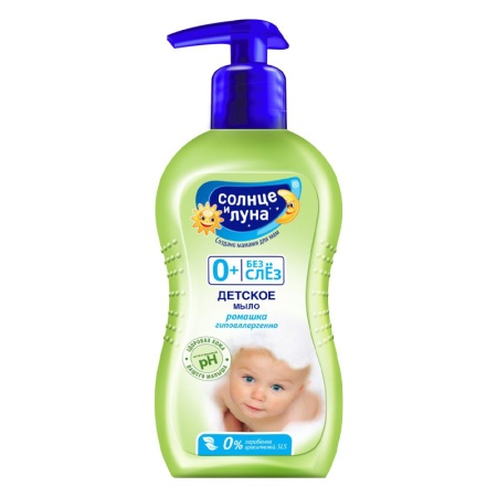 Мыло Солнце и Луна Ромашка д/детей Жидкое 200мл фл