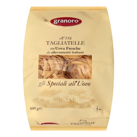 Макароны Granoro #116 Tgliatelle Uovo 500гр