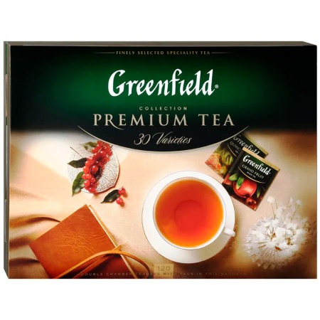 Набор Подарочный Чай Greenfield Ассорти 120шт Кор