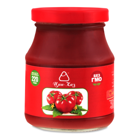 Паста Томатная Пастеризованная цин-каз с/б 220г