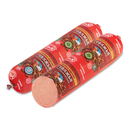 Колбаса Вареная Говяжья Мусульманская Шах кг