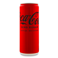 Напиток Coca Cola Zero 0,33л ж/б Напиток Coca Cola Zero 0,33л ж/б