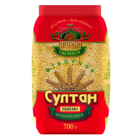 Крупа Султан Пшено Отборное 700гр