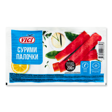 Палочки Сурими Замороженные Vici м/у 200г