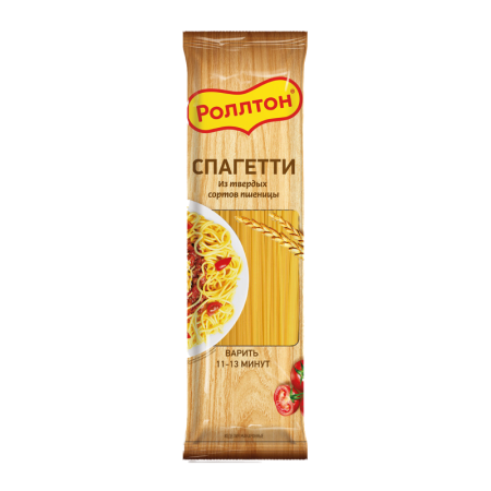 Макароны Роллтон Спагетти №1 400гр п/п