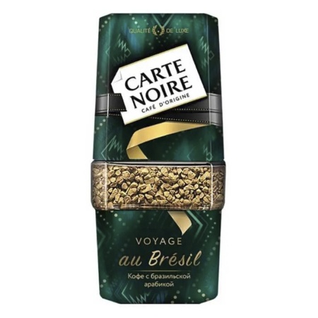 Кофе Carte Noire Voyage au Bresil Нат Растворимый 90г с/б
