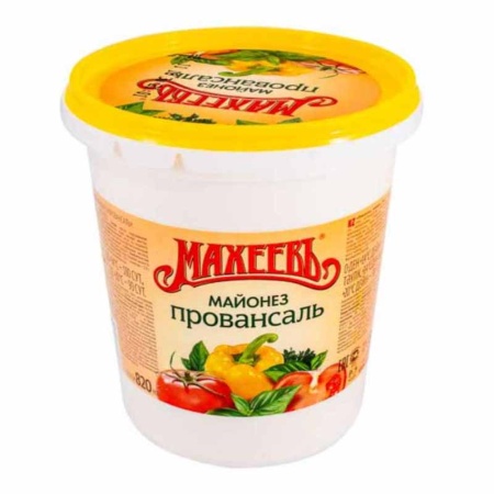 Майонез Махеевь Провансаль 50,5% 800гр Ведро