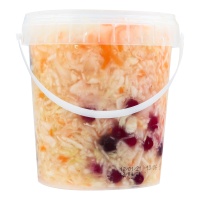 Капуста Квашеная с Клюквой Солёныч Ведро 850г Капуста Квашеная с Клюквой Солёныч Ведро 850г