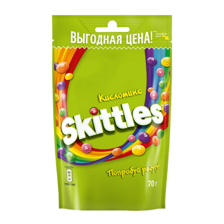Драже Skittles Кисломикс 70гр Саше Драже Skittles Кисломикс 70гр Саше