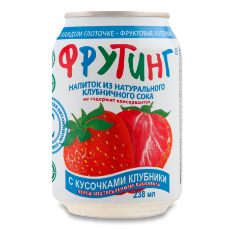Напиток Fruiting с Кус Клубн 0,238л ж/б