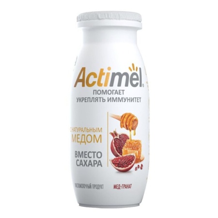 Продукт Кисломолочный Actimel мед/гранат 2,2% 95гр п/б Продукт Кисломолочный Actimel мед/гранат 2,2% 95гр п/б